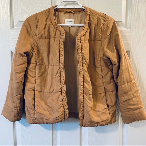 Aritzia Wilfred Linen Puffer Spring/Fall Jacket - Picture 7 of 8